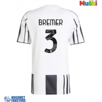 Juventus Gleison Bremer #3 Domaci Dres 2025-26 Kratak Rukav